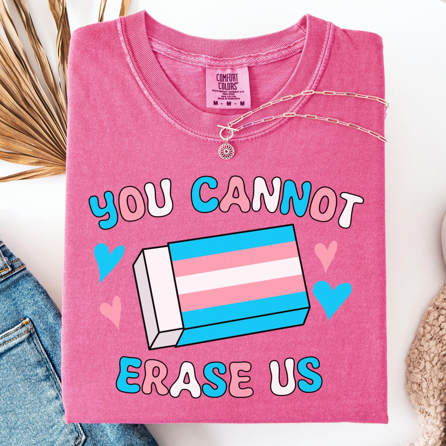 Comfort Colors Trans Shirt, Gay Shirt, Pride Shirt, Lesbian Shirt, Inclusive Shirt, Transgender Shirt, Nonbinary Shirt, Genderqueer Shirt