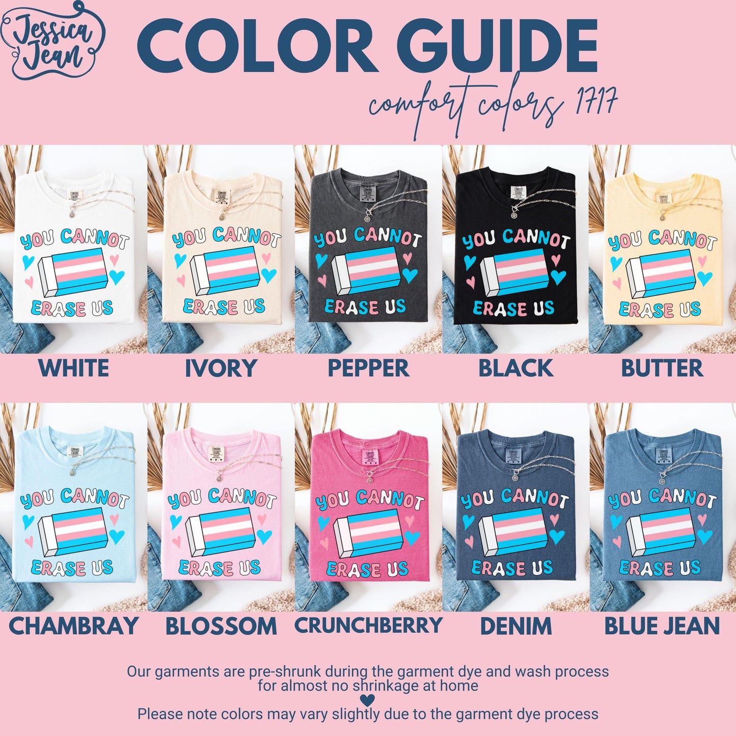 Comfort Colors Trans Shirt, Gay Shirt, Pride Shirt, Lesbian Shirt, Inclusive Shirt, Transgender Shirt, Nonbinary Shirt, Genderqueer Shirt