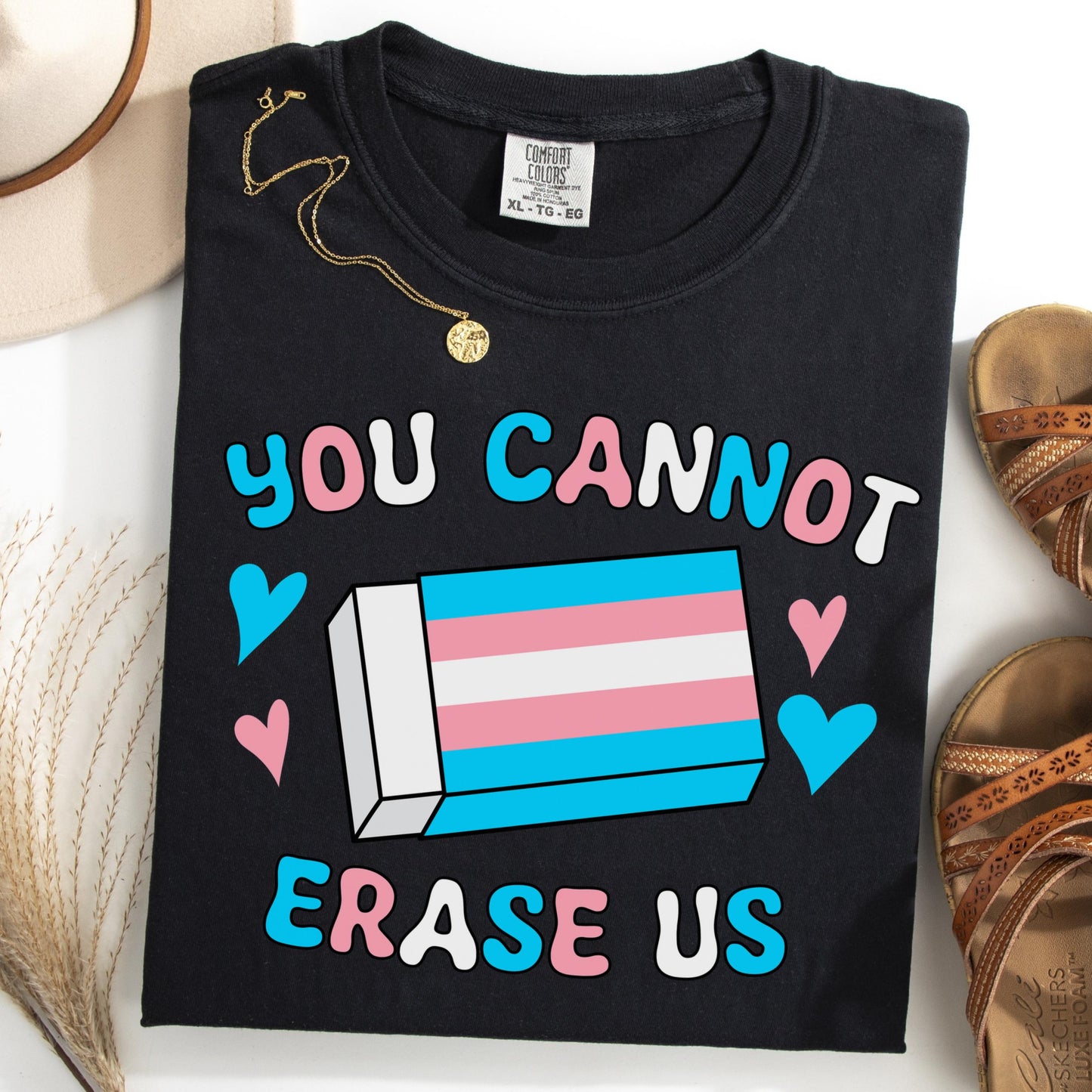 Comfort Colors Trans Shirt, Gay Shirt, Pride Shirt, Lesbian Shirt, Inclusive Shirt, Transgender Shirt, Nonbinary Shirt, Genderqueer Shirt