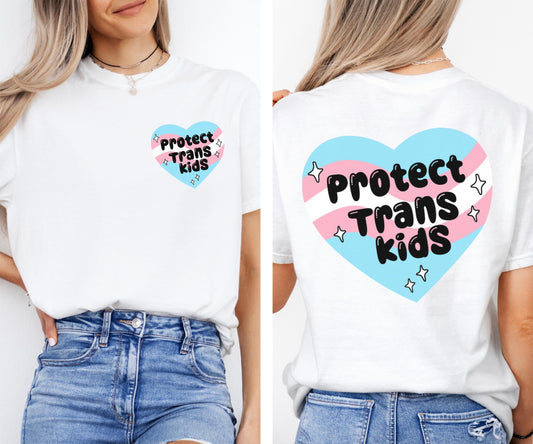 Comfort Colors Trans Shirt, Gay Shirt, Pride Shirt, Lesbian Shirt, Inclusive Shirt, Transgender Shirt, Nonbinary Shirt, Protect Trans Kids
