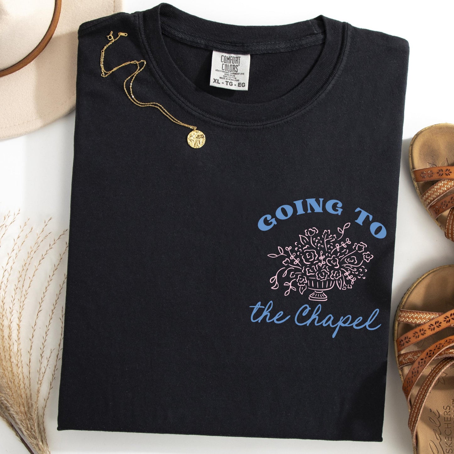 Comfort Colors Bride Shirt, Personalized Going to the Chapel Gonna Get Married Shirt, Flower Coquette Wedding Bride Tshirt, Floral Shirt