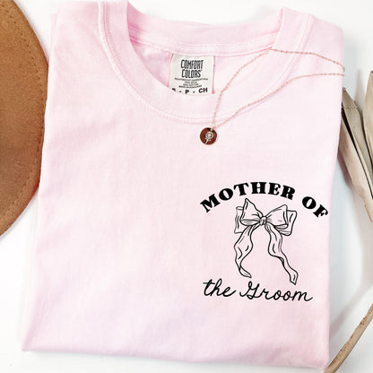 Mother Of The Bride And Groom Shirt, Comfort Colors Mother Of The Groom Shirt, Mom Of Bride Shirt, Wedding Shirt, MOB MOG Wedding Gift