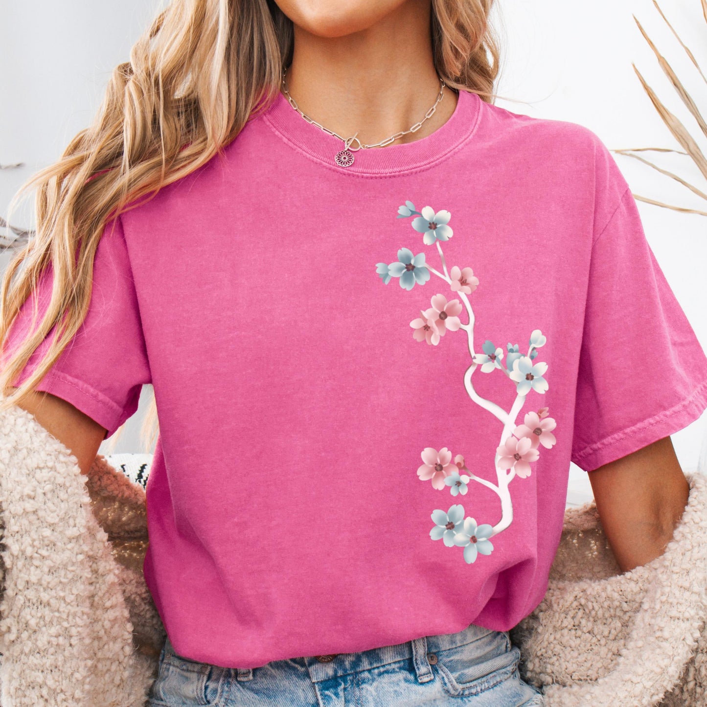 Comfort Colors Trans Shirt, Gay Shirt, Pride Shirt, Lesbian Shirt, Inclusive Shirt, Floral Shirt, Transgender Shirt, Subtle Trans Shirt