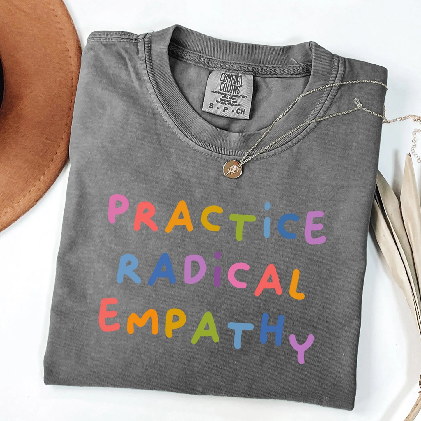 Comfort Colors Pride Shirt, Gay Shirt, LGBTQ Shirt, Lesbian Shirt, Inclusive Shirt, Trans Shirt, Equality Shirt, Practice Radical Empathy