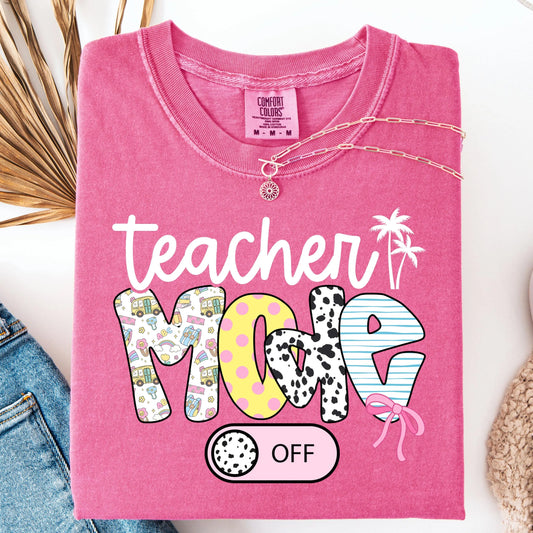 Comfort Colors Teacher Shirt, Teacher Shirts, Kindergarten Teacher Shirt, Teacher Tshirt, Last Day of School Shirt, Teacher Appreciation
