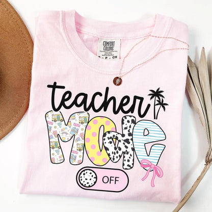 Comfort Colors Teacher Shirt, Teacher Shirts, Kindergarten Teacher Shirt, Teacher Tshirt, Last Day of School Shirt, Teacher Appreciation