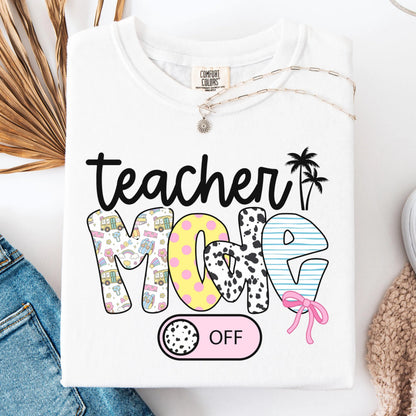 Comfort Colors Teacher Shirt, Teacher Shirts, Kindergarten Teacher Shirt, Teacher Tshirt, Last Day of School Shirt, Teacher Appreciation