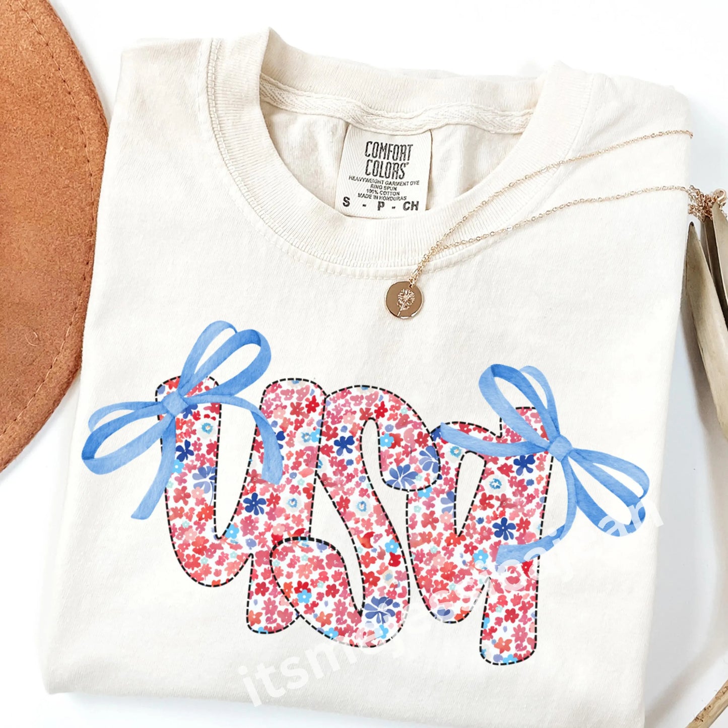 Comfort Colors 4th of July Shirt, USA Shirt, Fourth of July Shirt, American Flag Shirt, American Citizen Shirt, Floral United States Shirt