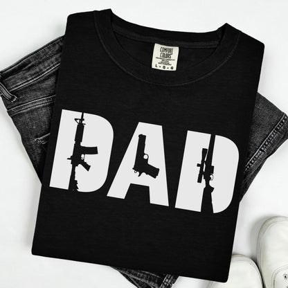 Comfort Colors Fathers Day Shirt, Dad Shirt, Dad Tshirt, Gun Shirt, First Amendment Shirt, Dad Tee, Fathers Day Gift, Dad Birthday Gift