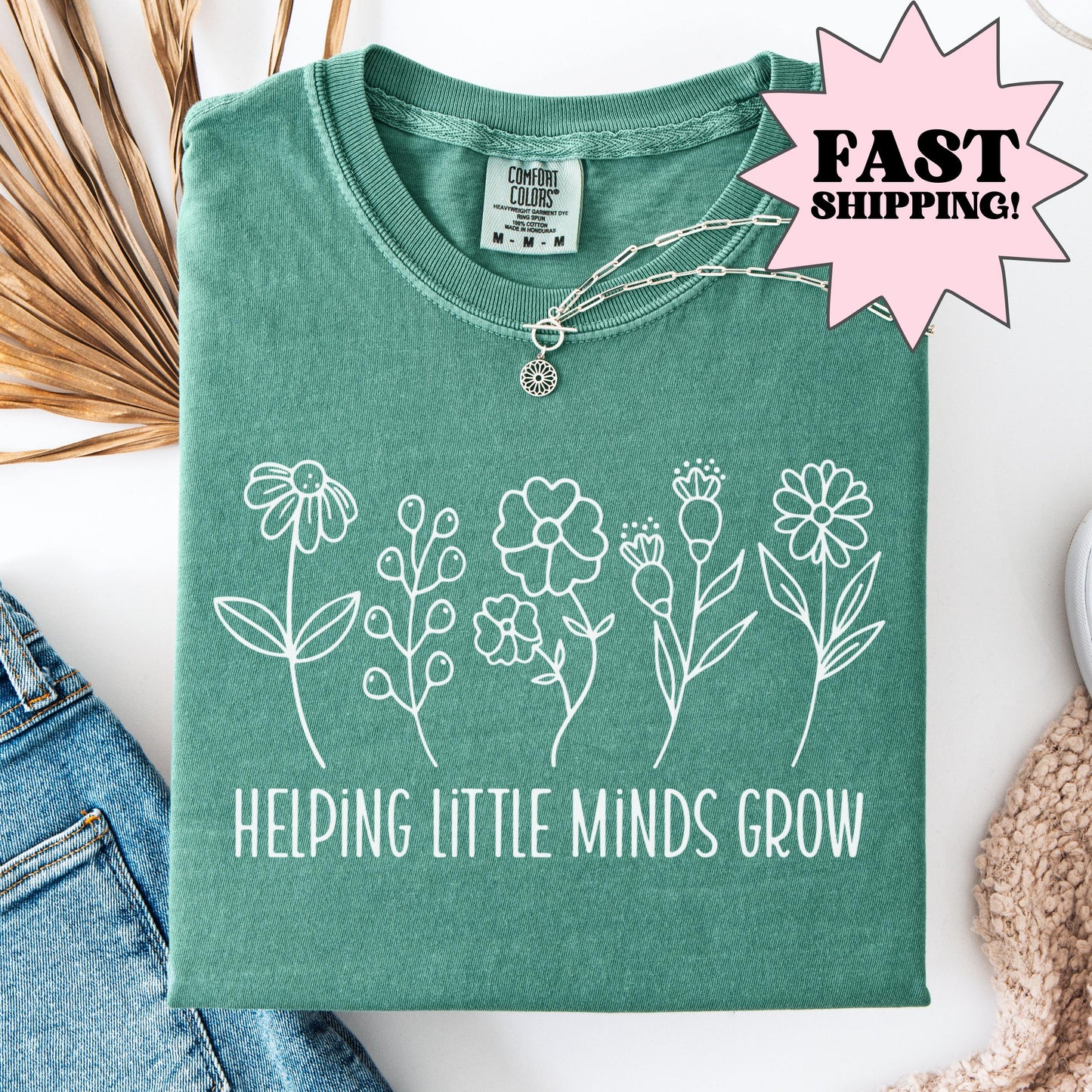 Comfort Colors Teacher Shirt, Kindergarten Teacher Shirt, Teacher Tshirt, Teacher Appreciation Shirt, Little Minds Shirt, New Teacher Gift