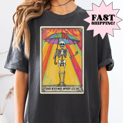 Comfort Colors Pride Shirt, Gay Pride Shirt, LGBTQ Shirt, Lesbian Shirt, Inclusive Shirt, Equality Tee, Transgender Shirt, Tarot Card Shirt