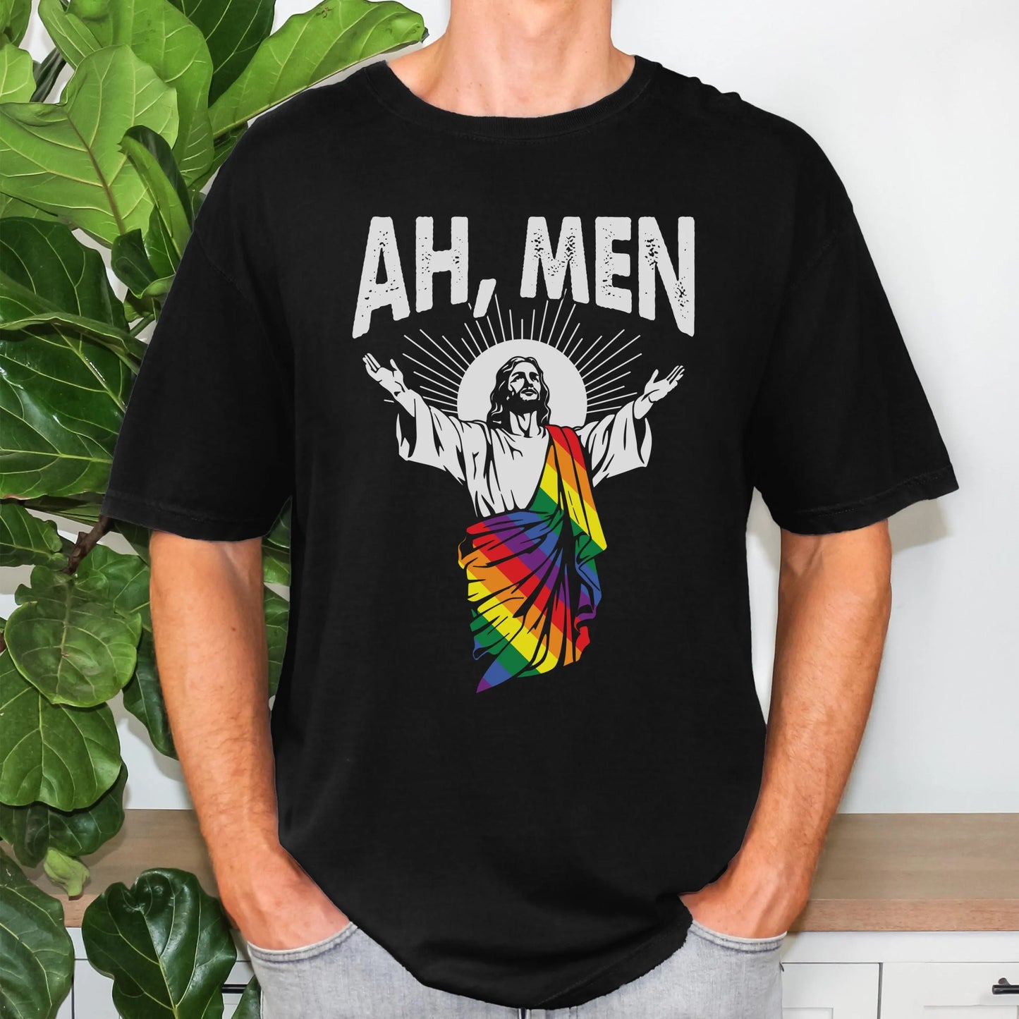 Comfort Colors Gay Pride Shirt, Pride Shirt, LGBTQ Shirt, Lesbian Shirt, Inclusive Shirt, Funny Shirt, Transgender Shirt, Funny Jesus Shirt