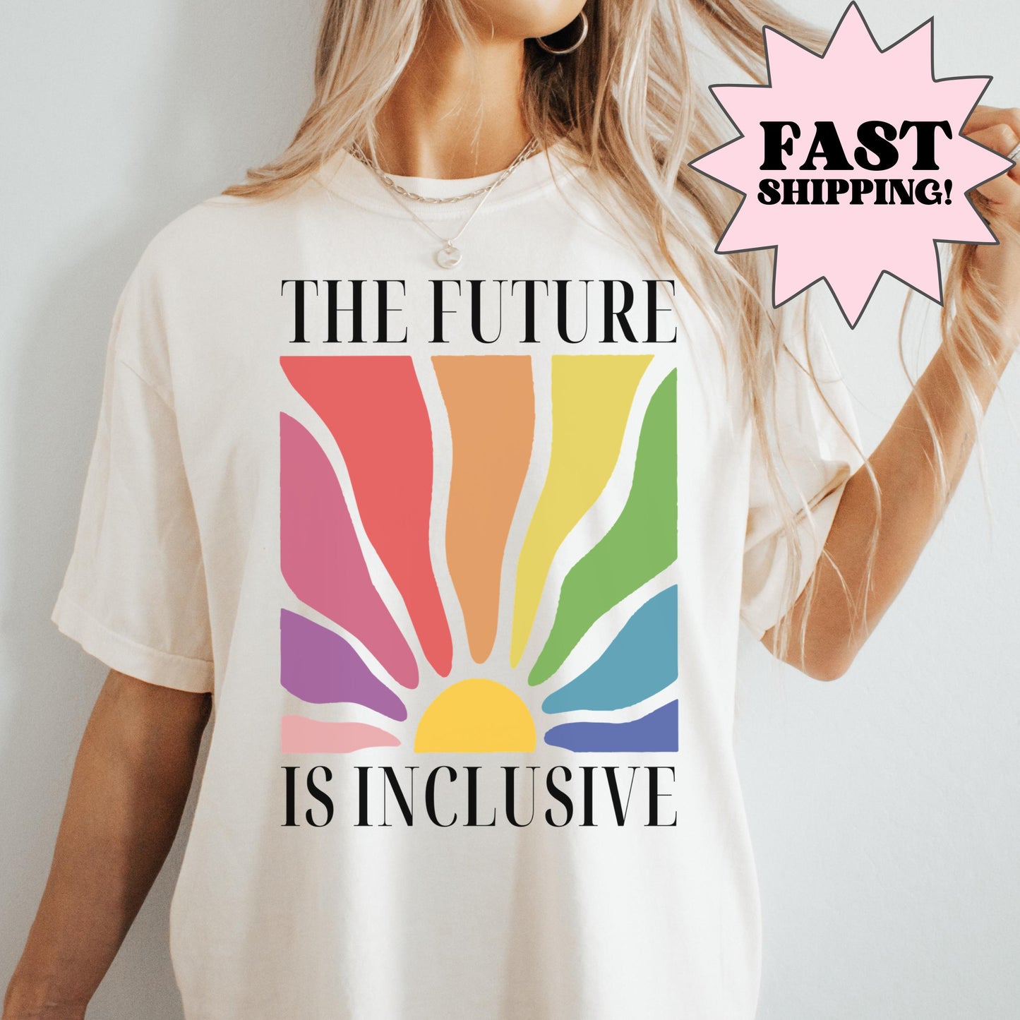 Comfort Colors Pride Shirt, Gay Shirt, LGBTQ Shirt, Lesbian Shirt, Inclusive Shirt, Funny Shirt, Transgender Shirt, Equality Shirt, Queer
