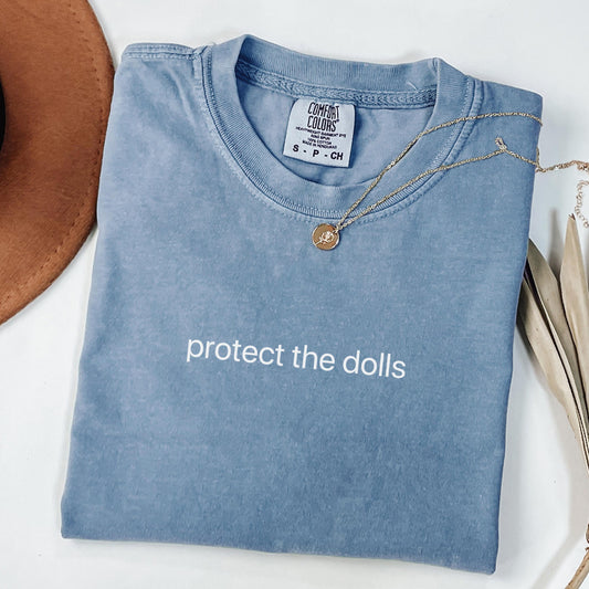 Comfort Colors Trans Shirt, Gay Shirt, LGBTQ Shirt, Shirt, Inclusive Shirt, Funny Shirt, Transgender Shirt, Protect The Dolls Shirt