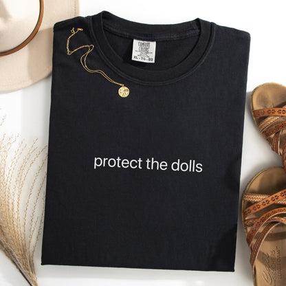 Comfort Colors Trans Shirt, Gay Shirt, LGBTQ Shirt, Shirt, Inclusive Shirt, Funny Shirt, Transgender Shirt, Protect The Dolls Shirt