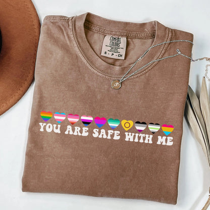 Comfort Colors Pride Shirt, Gay Shirt, LGBTQ Shirt, Lesbian Shirt, Inclusive Shirt, Trans Shirt, Equality Tee, Queer Shirt, Gay Ally Tshirt