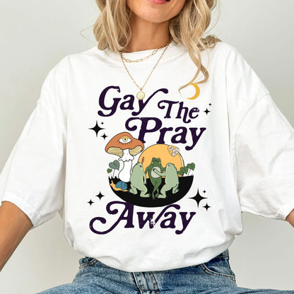 Comfort Colors Pride Shirt, Gay Shirt, LGBTQ Shirt, Lesbian Shirt, Inclusive Shirt, Trans Tee, Equality Tee, Queer Shirt, Gay The Pray Away