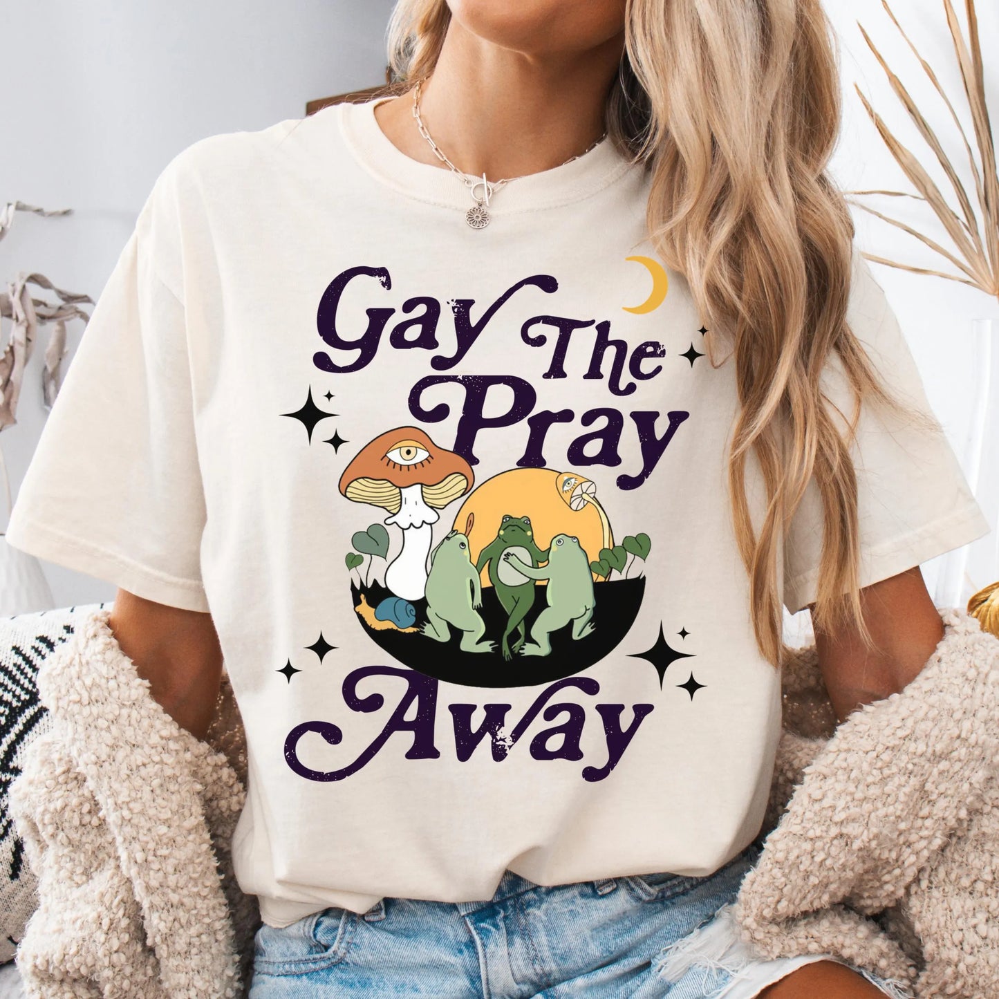 Comfort Colors Pride Shirt, Gay Shirt, LGBTQ Shirt, Lesbian Shirt, Inclusive Shirt, Trans Tee, Equality Tee, Queer Shirt, Gay The Pray Away