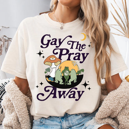 Comfort Colors Pride Shirt, Gay Shirt, LGBTQ Shirt, Lesbian Shirt, Inclusive Shirt, Trans Tee, Equality Tee, Queer Shirt, Gay The Pray Away