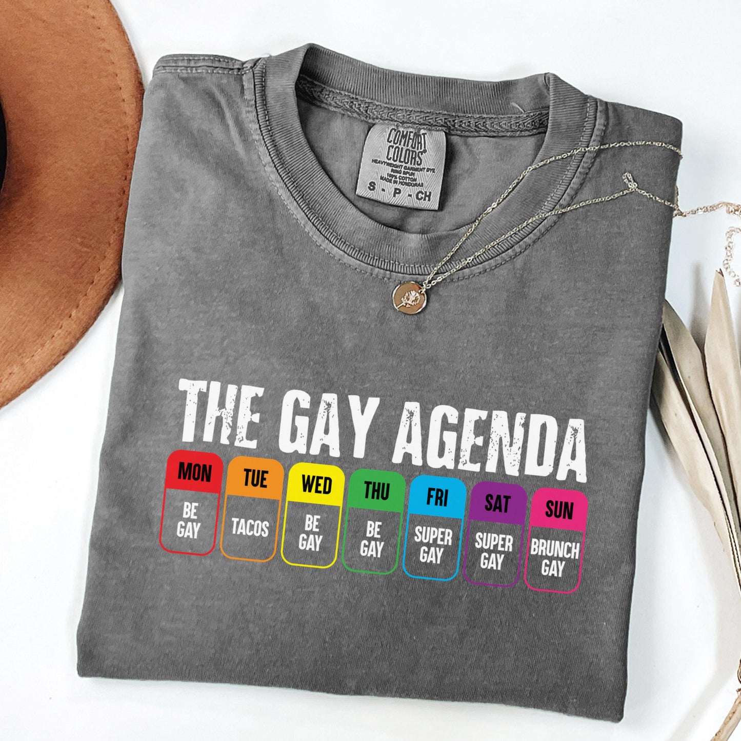 Comfort Colors Pride Shirt, Gay Shirt, LGBTQ Shirt, Lesbian Shirt, Inclusive Shirt, Trans Shirt, Equality Tee, Queer Shirt, Gay Agenda Shirt