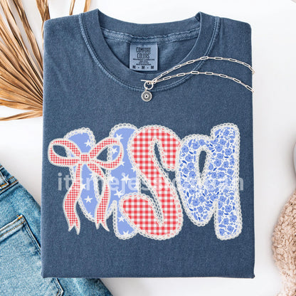 Comfort Colors 4th of July Shirt, USA Shirt, Fourth of July Shirt, American Flag Shirt, American Citizen Shirt, Floral United States Shirt