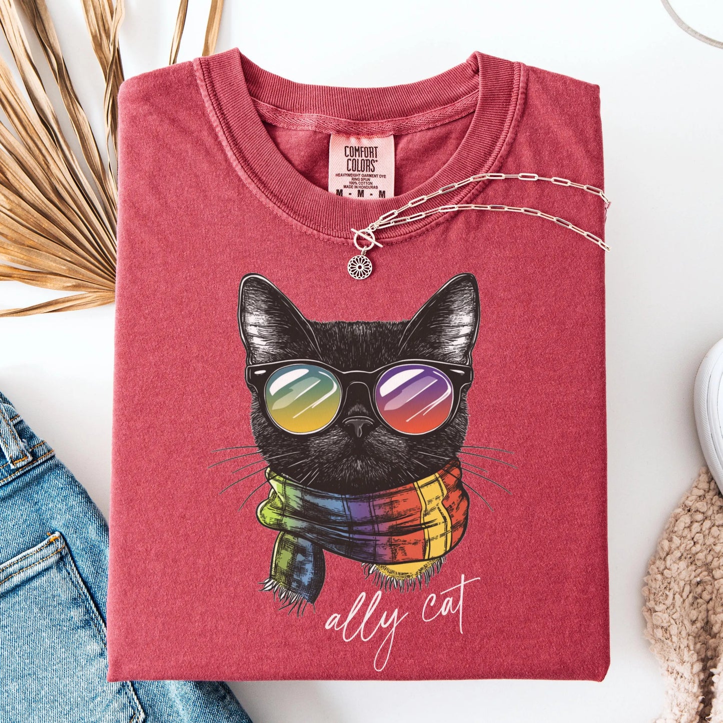 Comfort Colors Pride Shirt, Gay Shirt, LGBTQ Shirt, Lesbian Shirt, Inclusive Shirt, Funny Shirt, Transgender Shirt, Equality Shirt, Ally Cat