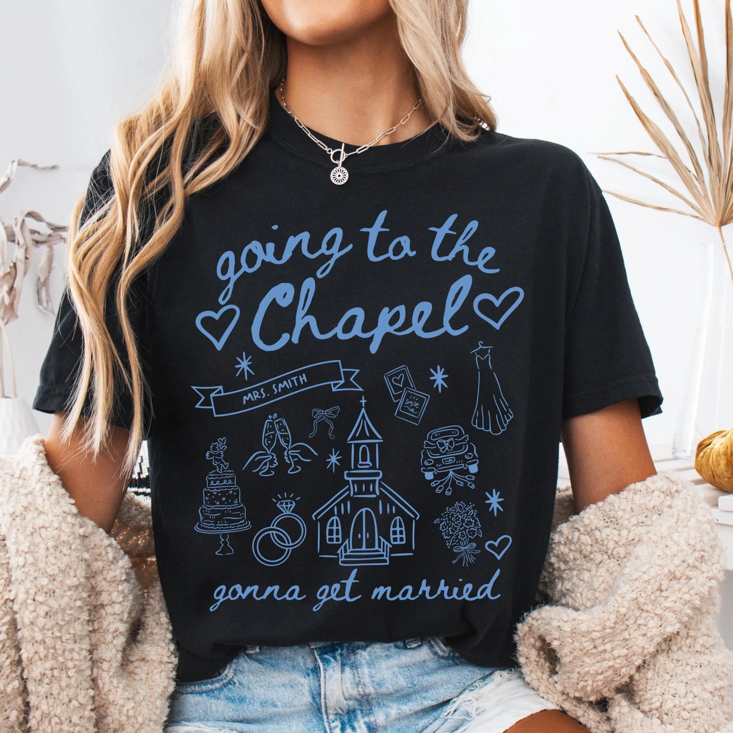 Comfort Colors Bride Shirt, Going to the Chapel Shirt, Bachelorette Shirts, Wedding Party Shirts, Wedding Bride Tshirt, Custom Bride Tee