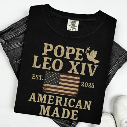 Comfort Colors Pope Shirt, Da Pope Shirt, Chicago Pope Leo XIV Shirt, American Pope Shirt, Pope Tee, New Pope Shirt, Funny Pope Shirt