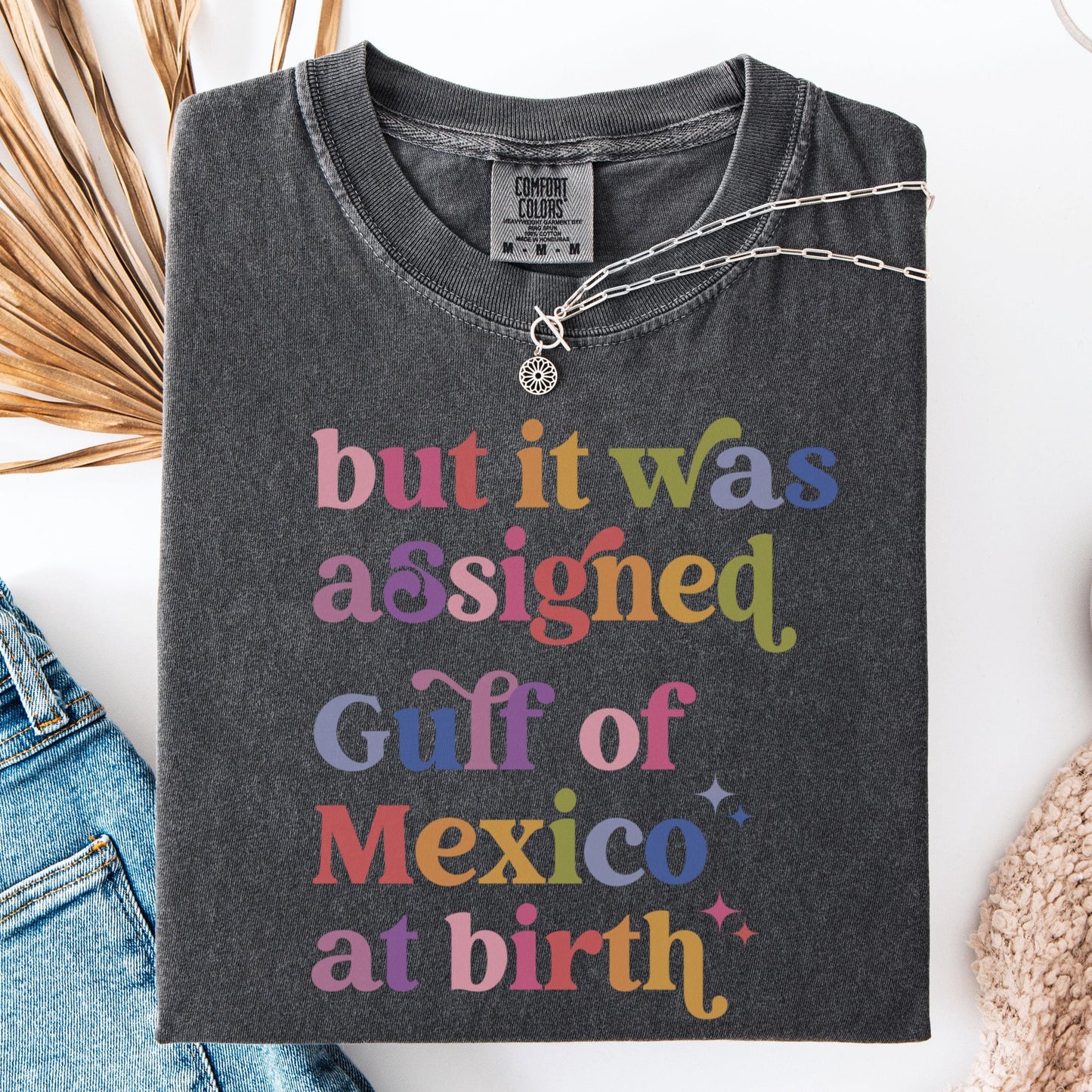Comfort Colors Gulf Of Mexico Shirt, Trans Shirt, Pride Shirt, Feminist Shirt, America Shirt, Mexico Shirt, Resist Shirt, Transgender Shirt