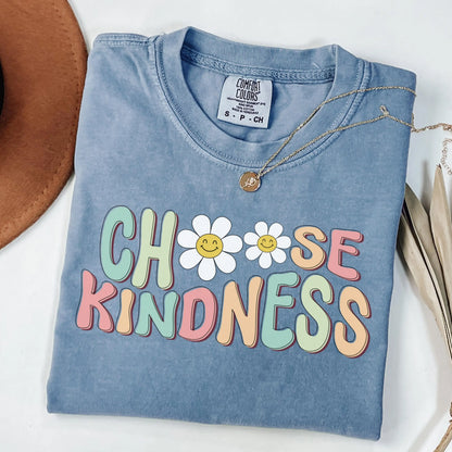Comfort Colors Teacher Shirt,  Kindergarten Teacher Shirt, Kindness Shirt, New Teacher Shirt, Back to School Tee, Teacher Appreciation Gift,