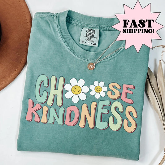Comfort Colors Teacher Shirt,  Kindergarten Teacher Shirt, Kindness Shirt, New Teacher Shirt, Back to School Tee, Teacher Appreciation Gift,