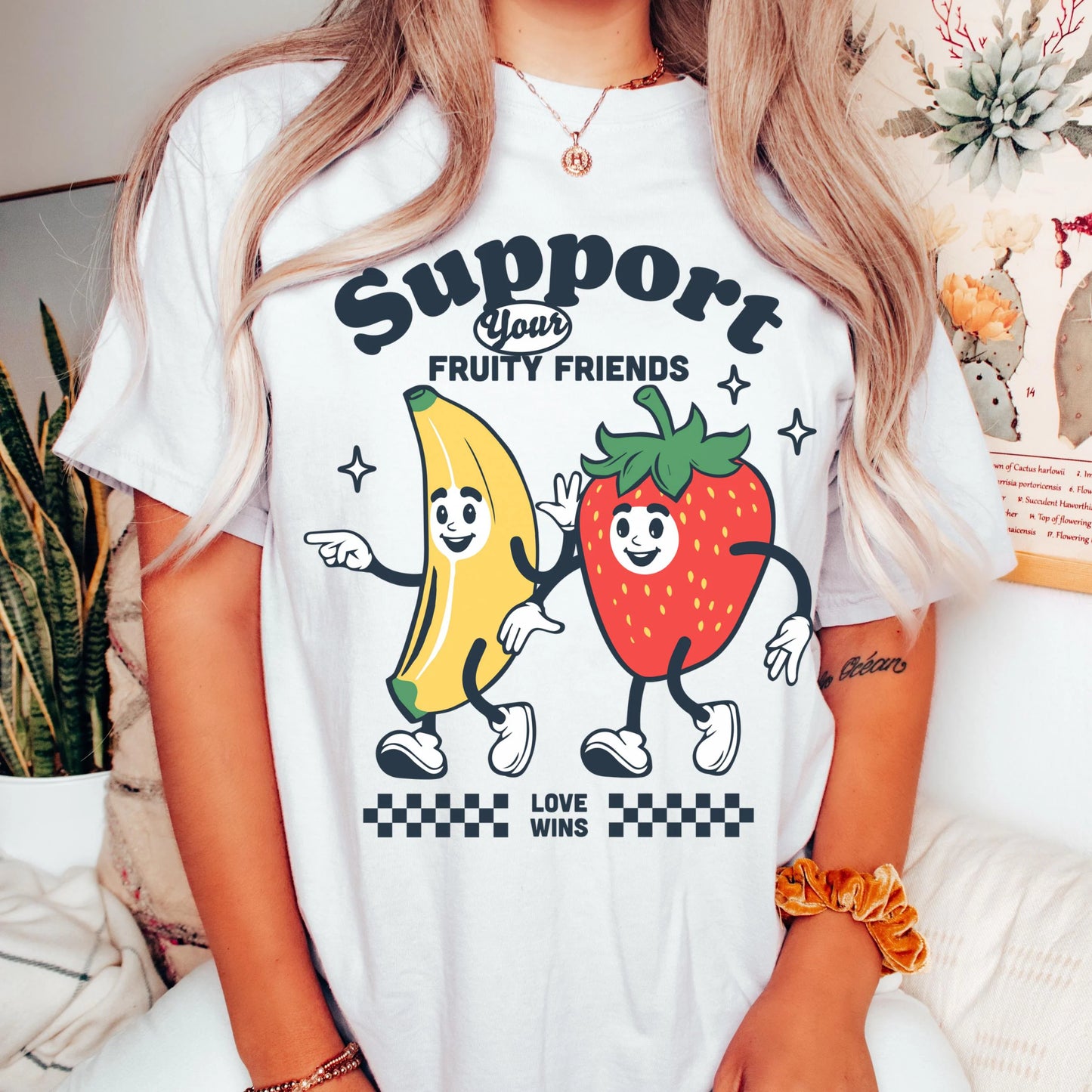 Comfort Colors Pride Shirt, Gay Shirt, LGBTQ Shirt, Lesbian Tee, Inclusive Shirt, Transgender Shirt, Equality Shirt, Ally Shirt, Fruit Shirt
