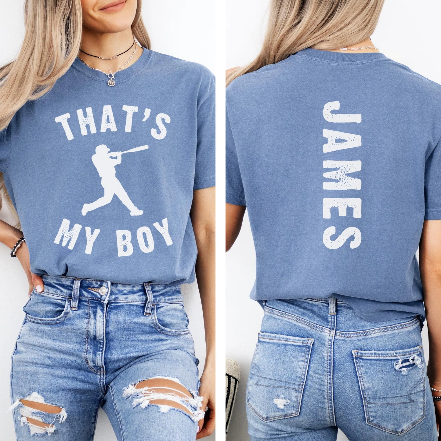 Comfort Colors Baseball Shirt, Baseball Mom Shirt, Baseball Mama Shirt, Baseball Sister Shirt, Photo Shirt, Custom Matching Baseball Shirts
