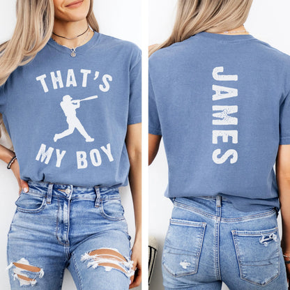 Comfort Colors Baseball Shirt, Baseball Mom Shirt, Baseball Mama Shirt, Baseball Sister Shirt, Photo Shirt, Custom Matching Baseball Shirts
