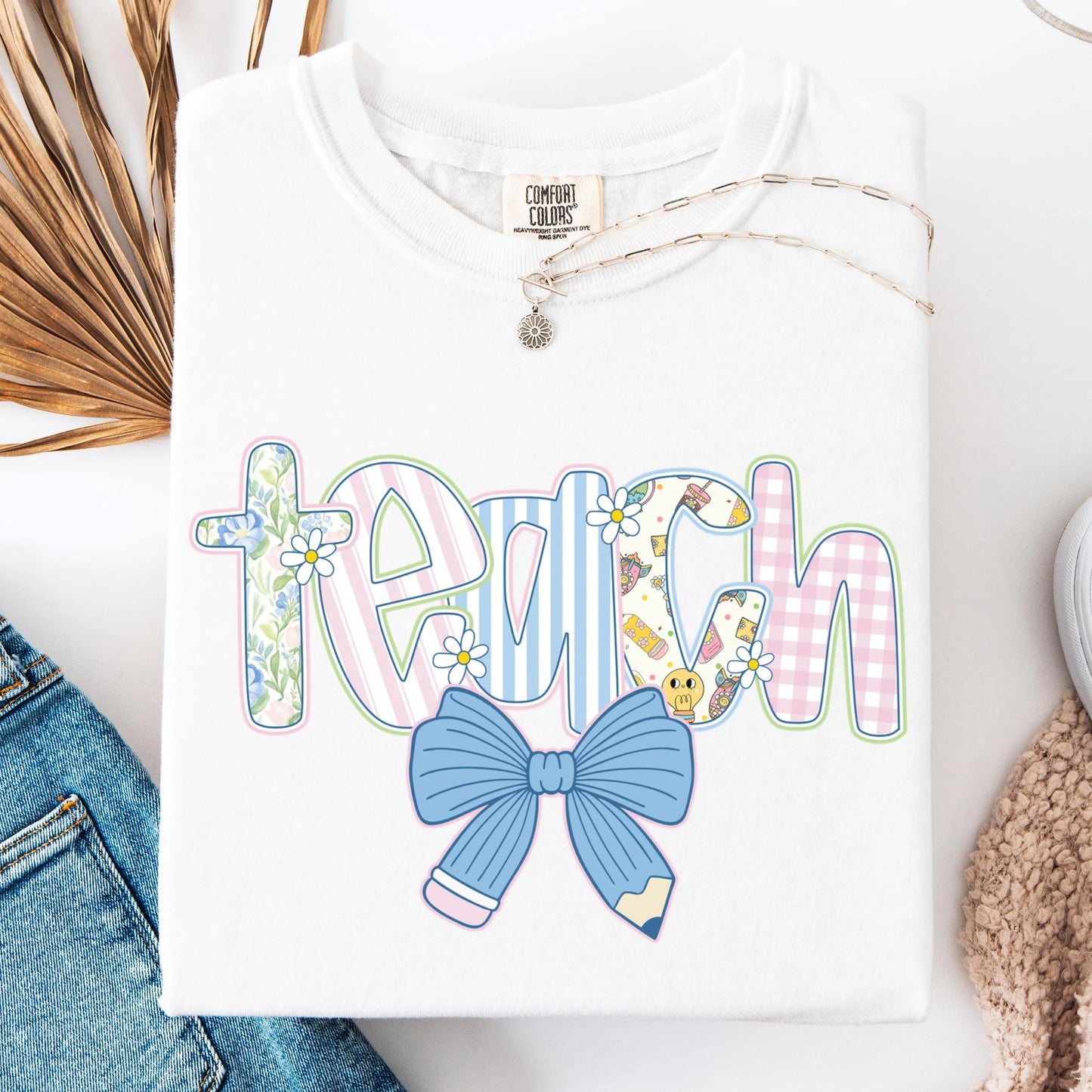 Comfort Colors Teacher Shirt, Teacher Shirts, Kindergarten Teacher Shirt, Custom Teacher Tshirt, Back to School Shirt, Teacher Appreciation