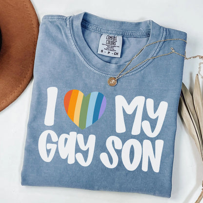 Comfort Colors Pride Shirt, Gay Shirt, Mom Shirt, LGBTQ Shirt, Trans Shirt, Inclusive Shirt, Transgender Shirt, Equality Tee, Love Wins