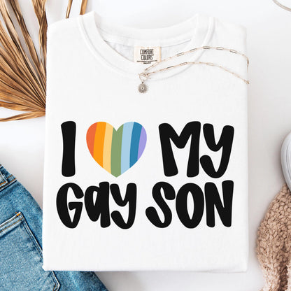 Comfort Colors Pride Shirt, Gay Shirt, Mom Shirt, LGBTQ Shirt, Trans Shirt, Inclusive Shirt, Transgender Shirt, Equality Tee, Love Wins