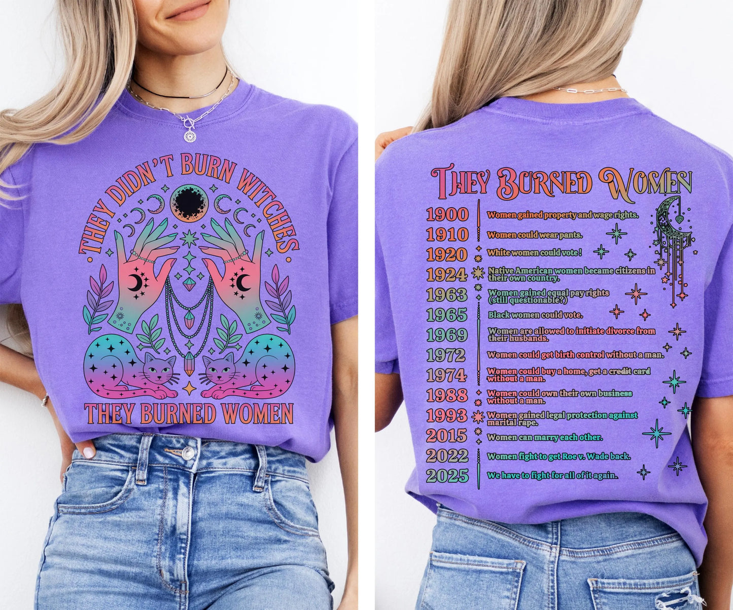 Comfort Colors Feminist Shirt, Pride Shirt, Anti Trump Shirt, Witch Shirt, LGBTQ Shirt, Equal Rights Shirt, Inclusive Tee, Equality Tee