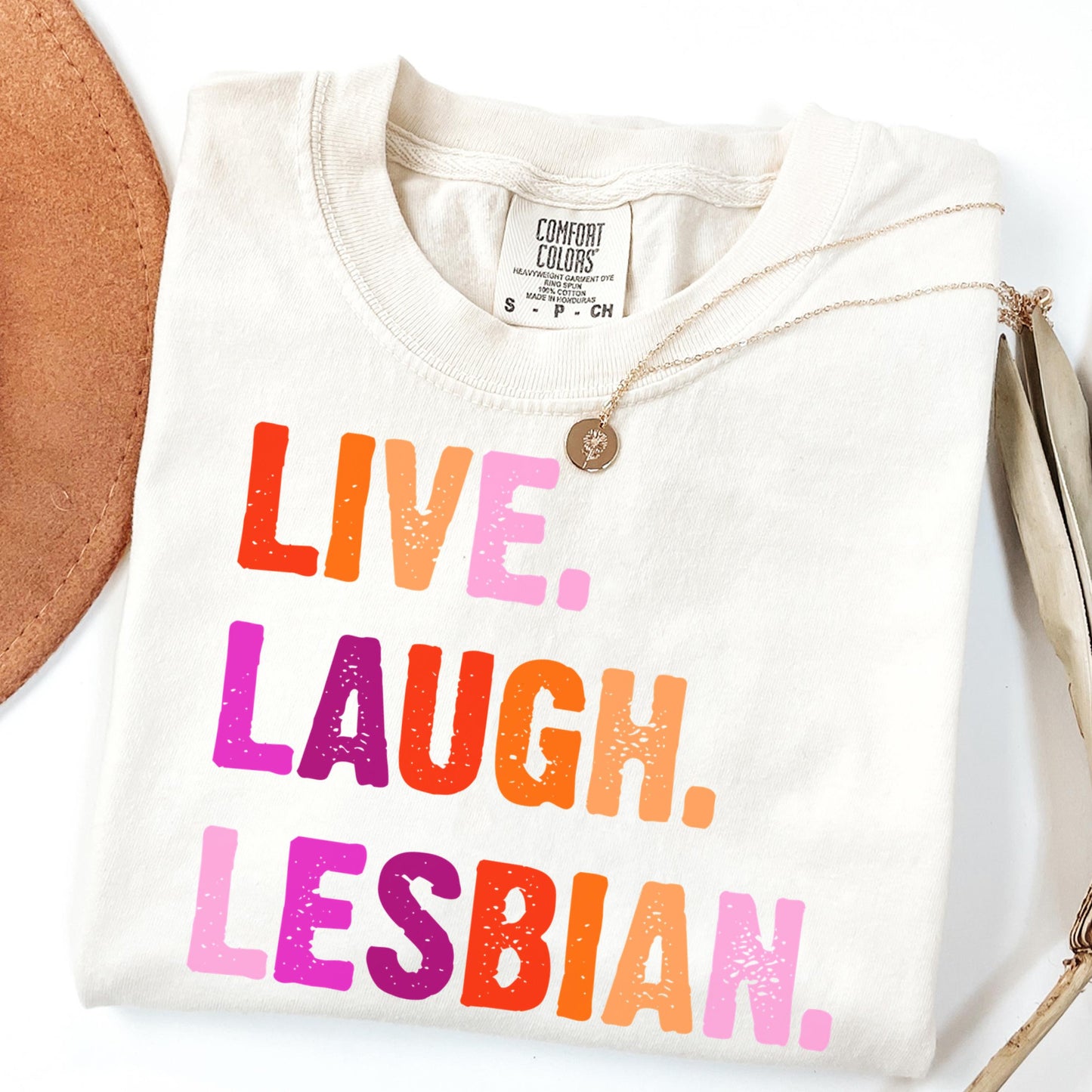 Comfort Colors Lesbian Shirt, Lesbian Pride Shirt, Pride Shirt, Gay Shirt, LGBTQ Shirt, Sapphic Shirt Shirt, Inclusive Shirt, Lesbian Flag