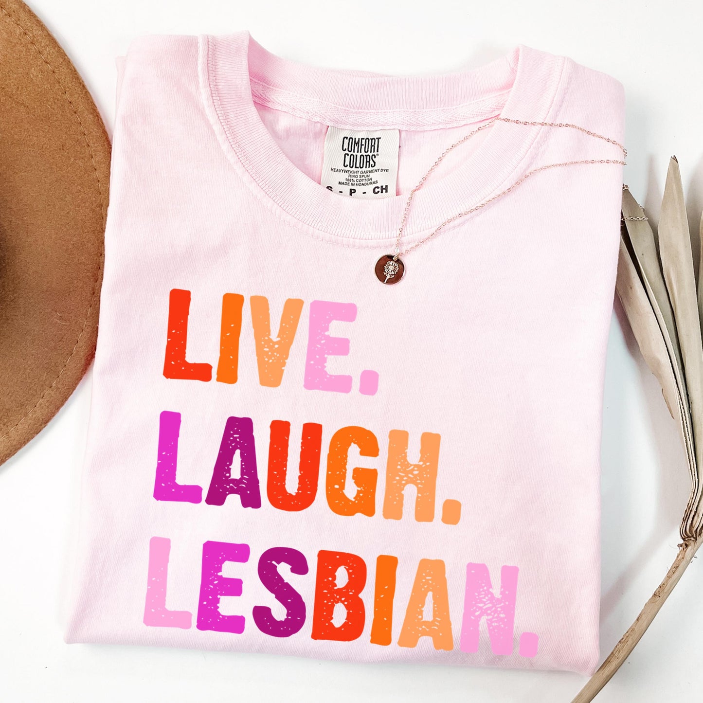 Comfort Colors Lesbian Shirt, Lesbian Pride Shirt, Pride Shirt, Gay Shirt, LGBTQ Shirt, Sapphic Shirt Shirt, Inclusive Shirt, Lesbian Flag
