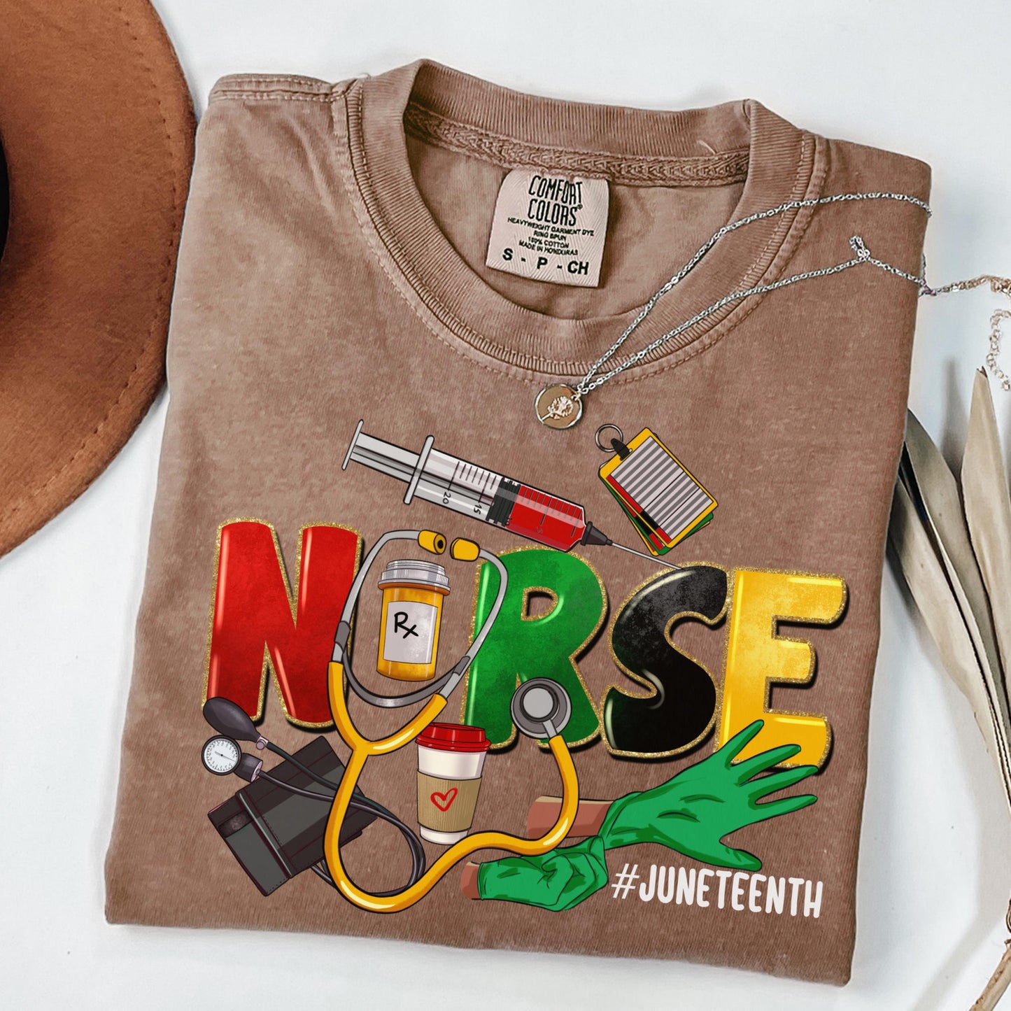 Comfort Colors Black History Shirt, Juneteenth Shirt, Nurse Shirt, Juneteenth Nurse TShirt, Juneteenth Tshirt, Black Pride Tee, Nurse Gift