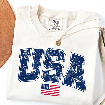 Comfort Colors 4th of July Shirt, USA Shirt, Fourth of July Shirt, American Shirt, Classic USA Shirt, Merica Shirt, God Bless America