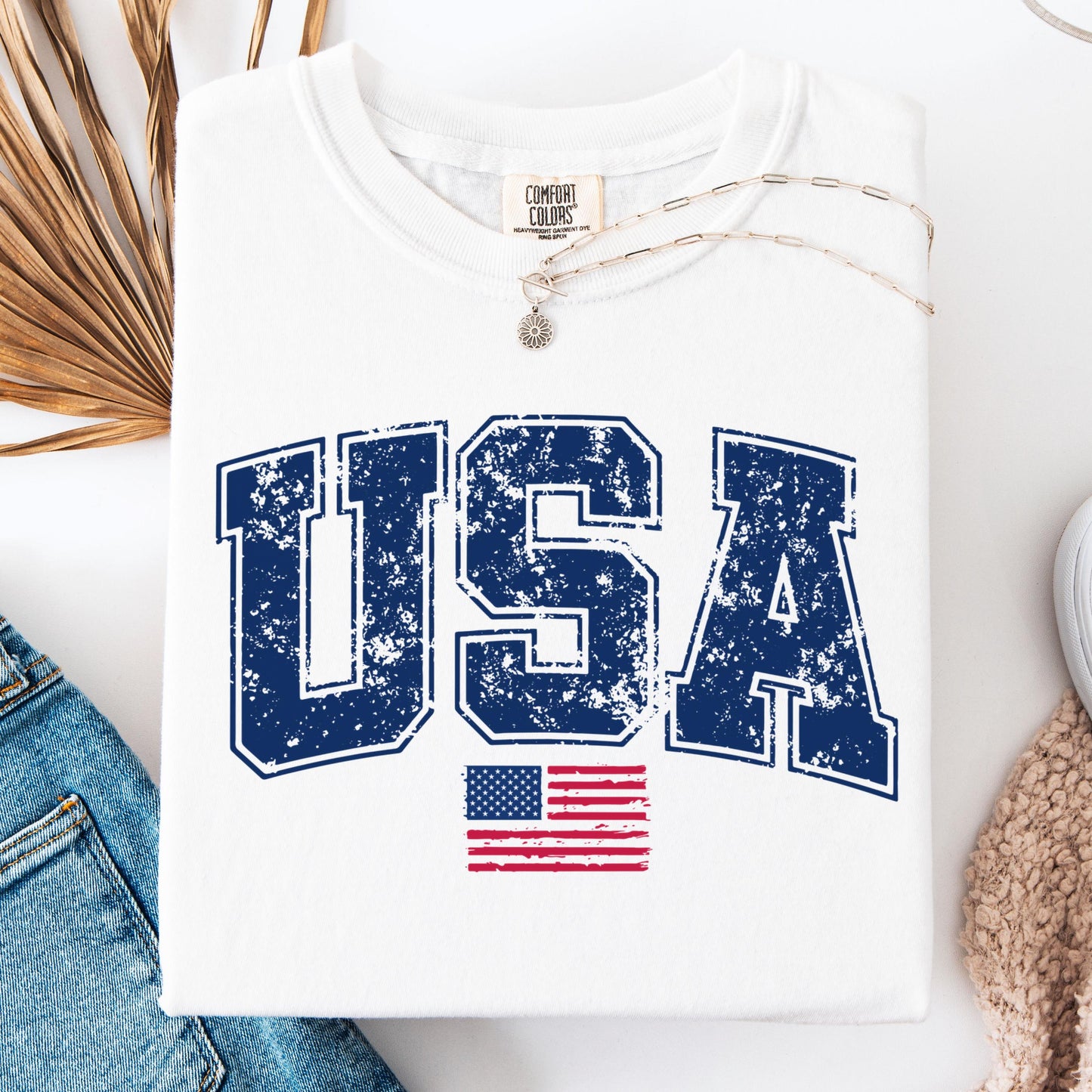 Comfort Colors 4th of July Shirt, USA Shirt, Fourth of July Shirt, American Shirt, Classic USA Shirt, Merica Shirt, God Bless America