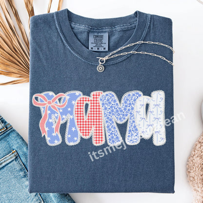 Comfort Colors 4th of July Shirt, USA Shirt, Mama Shirt, Fourth of July Shirt, American Shirt, USA Tee, Merica Shirt, God Bless America