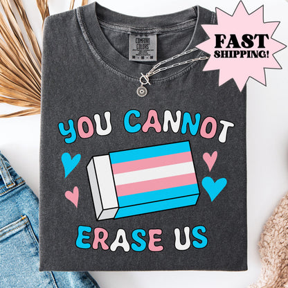 Comfort Colors Trans Shirt, Gay Shirt, Pride Shirt, Lesbian Shirt, Inclusive Shirt, Transgender Shirt, Nonbinary Shirt, Genderqueer Shirt