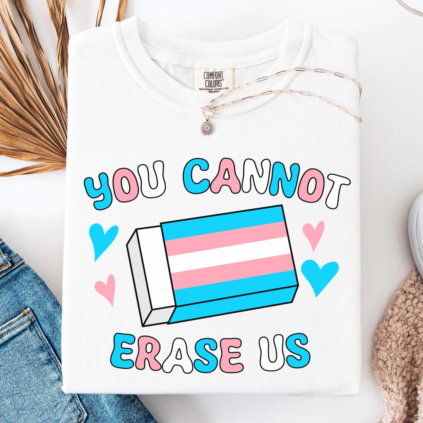 Comfort Colors Trans Shirt, Gay Shirt, Pride Shirt, Lesbian Shirt, Inclusive Shirt, Transgender Shirt, Nonbinary Shirt, Genderqueer Shirt