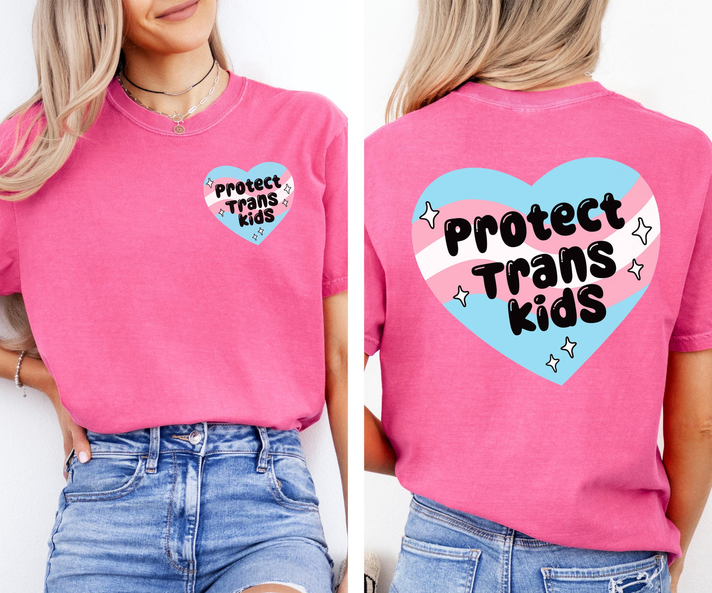 Comfort Colors Trans Shirt, Gay Shirt, Pride Shirt, Lesbian Shirt, Inclusive Shirt, Transgender Shirt, Nonbinary Shirt, Protect Trans Kids