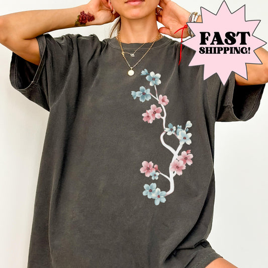 Comfort Colors Trans Shirt, Gay Shirt, Pride Shirt, Lesbian Shirt, Inclusive Shirt, Floral Shirt, Transgender Shirt, Subtle Trans Shirt