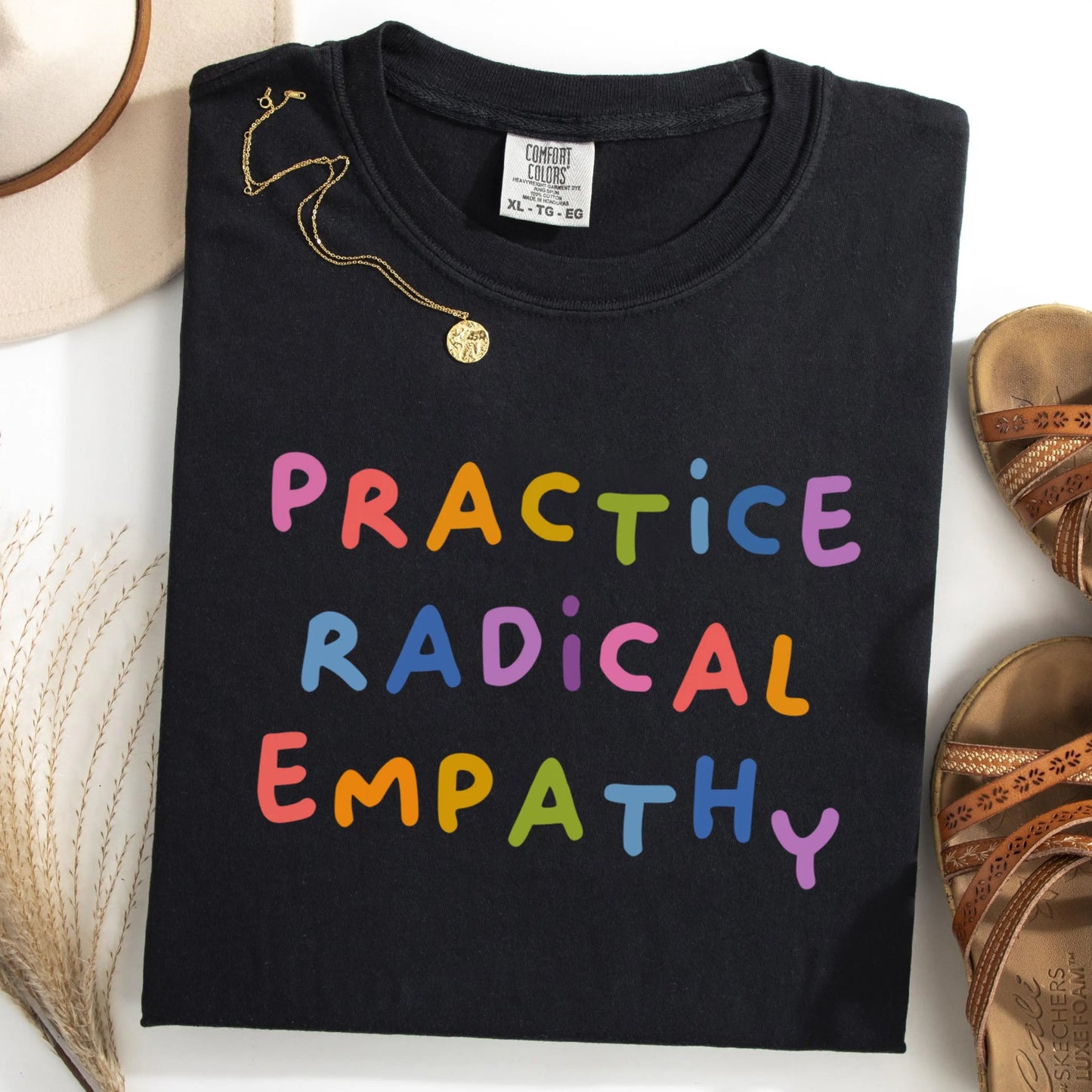 Comfort Colors Pride Shirt, Gay Shirt, LGBTQ Shirt, Lesbian Shirt, Inclusive Shirt, Trans Shirt, Equality Shirt, Practice Radical Empathy