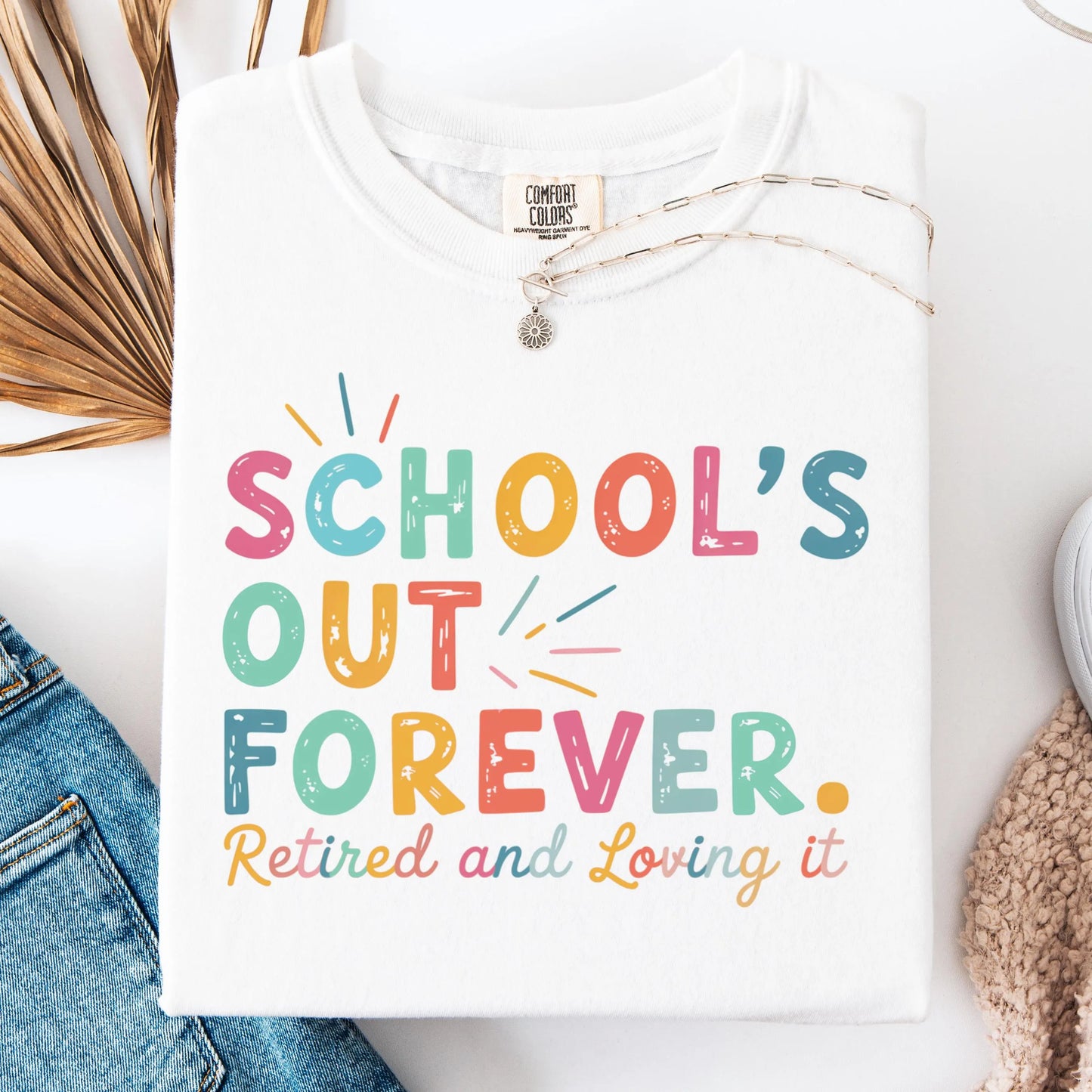 Comfort Colors Teacher Shirt, Teacher Shirts, Retired Teacher Shirt, Kindergarten Teacher Shirt, Teacher Tshirt, Teacher Retirement Gift